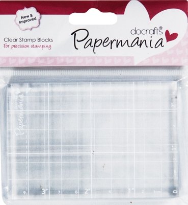 Clear Acrylic Stamp Block