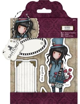 Gorjuss by Santoro Rubber Stamps The Hatter