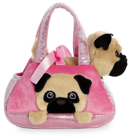 Dog sales handbag toy