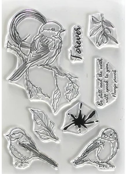 Elizabeth Craft Designs Forever Clear Stamp A5 CS226