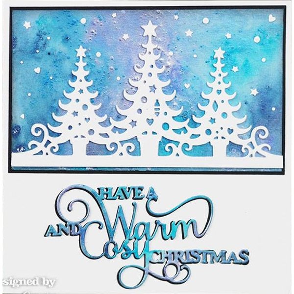 Creative Expressions Paper Cuts Christmas Tree-o Double Edger Craft Die ...