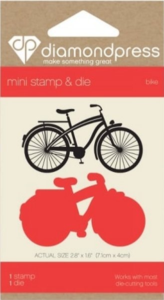 Diamond Press Mini Stamp and Die Set Bike