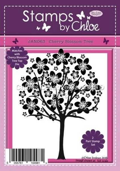 Stamps by Chloe Cherry Blossom Tree 5 OFF ANY 4 CHLOE