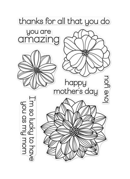 Hero Arts Happy Mother s Day Stamp CL980