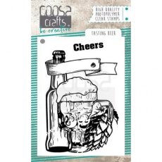 COOSA Crafts Clearstamps A7 - Tasting beer