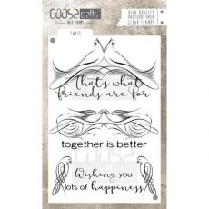 COOSA Crafts Clearstamps A6 -Twice A6