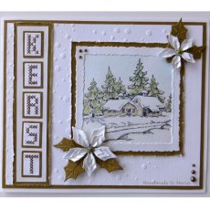 Nellie Snellen Clear Stamps - Wintery House WT002