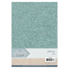 Card Deco Essentials Glitter Paper Mint Buy 3 Get 1 FREE