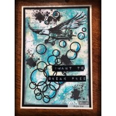COOSA Crafts Clear Stamps #11 - Break Free A7