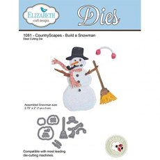 Elizabeth Craft Designs - Countryscapes - Build a Snowman 1081