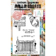 Aall & Create A6 Stamp #279 - Medieval Elements