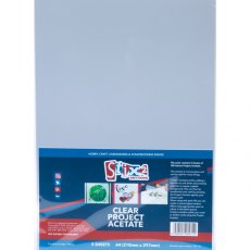 Clear Project Acetate Sheets - 100 Micron thick - 210mm x 297mm (A4) £2 Off Any 4