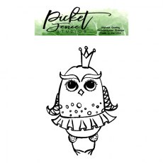 Picket Fence Studios Princess Owl Clear Stamps (OWL-107)