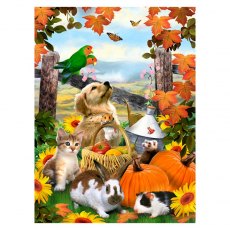 Royal & Langnickel Painting By Numbers Autumn Festival A4 Art Kit