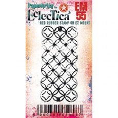 PaperArtsy Red Rubber Cling Mounted Mini Stamp - Eclectica³ - Seth Apter - EM55