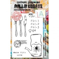 Aall & Create A5 Stamps #331 - Made With Love