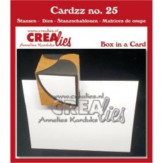 Crealies Cardzz Box in a Card (cardsize) CLCZ25