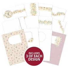 Hunkydory Forever Florals - Sunflower Luxury Card Inserts
