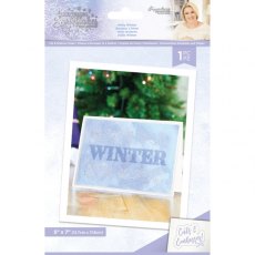 Sara Davies Glittering Snowflakes - 5x7" Cut & Emboss Folder - Hello Winter