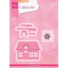 Marianne Design Collectables Dies & Clear Stamp - Christmas Village 1 COL1327