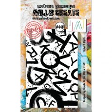 Aall & Create A7 Stamp #440 - Alphas & Digits