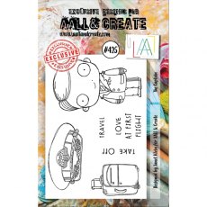 Aall & Create A7 Stamp #425 - The Captain