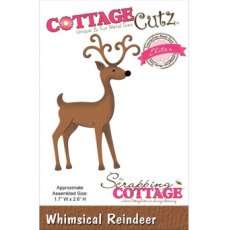 Cottage Cutz Christmas Whimsical Reindeer Cutting Die