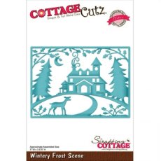 Cottage Cutz Christmas Wintery Frost Scene Cutting Die