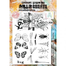 Aall & Create A4 Stamp #388 - Winged Bugs