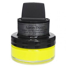 Cosmic Shimmer Neon Polish Happy Yellow 50ml - £7 off any 3