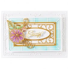 Spellbinders Wistful Window Etched Dies by Becca Feeken S6-171