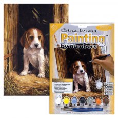 Royal & Langnickel Painting By Numbers Beagle Puppy A4 Art Kit