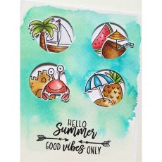 Jane's Doodles Clear Stamp - Summer Icons (JD059)