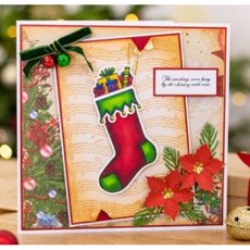 Sara Twas the Night Before Christmas - Stamp & Die - Build-A-Stocking