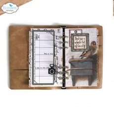 Elizabeth Craft Designs - Planner Essentials 39 - Torn Paper Page With Frames 1865