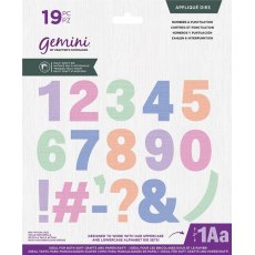 Gemini - Multi Craft Dies - Appliqué - Numbers & Punctuation