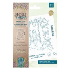 Nature's Garden Secret Garden - Stamp - A Moment in Time