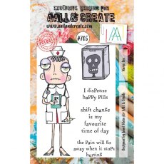 Aall & Create - A7 Stamp #705 - Nurse Dee