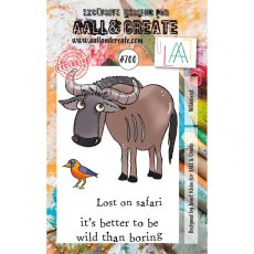 Aall & Create - A7 Stamp #700 - Wildebeest