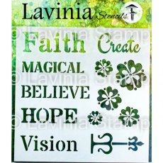 Lavinia Stencils - Words 1