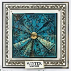 Creative Expressions Jamie Rodgers Winter Wonderland Tea Bag Folding 6 in x 8 in Stamp Set