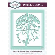 Creative Expressions Paper Cuts Two’s Company Double Edger Craft Die