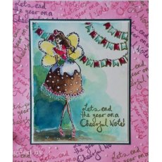 Creative Expressions Jane Davenport HeArt Supplies 6 in x 8 in Clear Stamp  Set