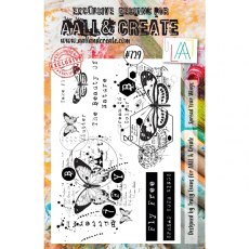 Aall & Create - A5 Stamp #729 - Spread Your Wings