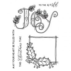 Julie Hickey Designs - Joy! A6 Stamp Set JH1063