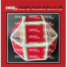 Crealies Create A Box Dies No. 20, Disco Ball Box CCAB20
