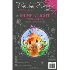 Pink Ink Designs Shine A Light 6 in x 8 in Clear Stamp Set
