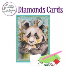 Dotty Designs Diamond Cards - Panda Bear DDDC1122