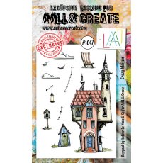 Aall & Create A6 STAMP SET - CRAZY MAISON #1047