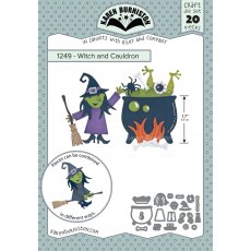 Karen Burniston Die Set - Witch and Cauldron 1249